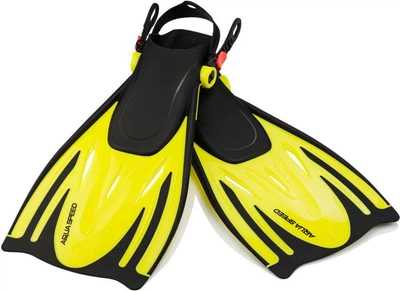 Ласти Aqua Speed WOMBAT 528-18-1 чорний, жовтий Діт 27-31 528-18 32-37