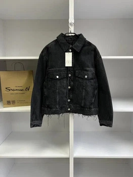 Світшот ZARA denim overshirt black 5072/302/800 M