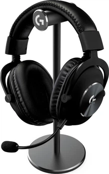 Наушники с микрофоном Logitech G PRO X with Stand Black (991-000358)