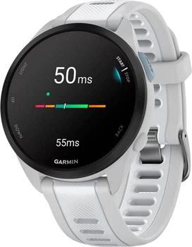 Смарт-годинник Garmin Forerunner 165 Music Mist Gray/Whitestone (010-02863-31/B1)