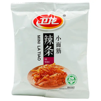 Снек Латяо соевое мясо Weilong Mini La Tiao Hot & Spicy 28 г