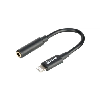 Переходник для микрофона Jack 3.5 на Lightning Boya BY-K3