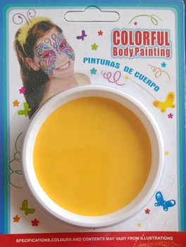 Аквагрим Colorful Body Paint желтый 10 г