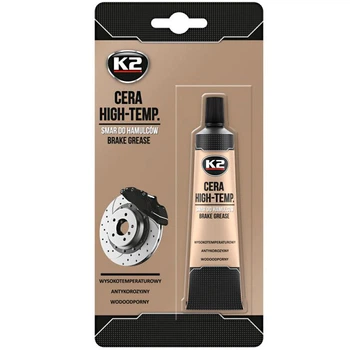 Смазка синтетическая для тормозных суппортов K2 Cera High-Temp Brake Grease (B405N) 20г