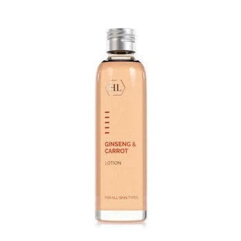 Ginseng Carrot Lotion Зволожуючий лосьйон з екстрактом женьшеню та морквяною олією Holy Land 150ml