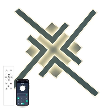 Світильник LED стельовий LUMINARIA HUGO 110W 4L WHITE (з пультом)