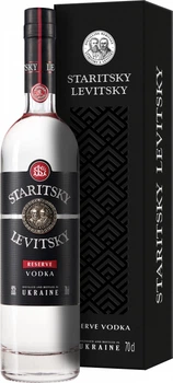 Горілка Staritsky & Levitsky Gift Box 0.7 л 40% (4820139240070_4820294060476)