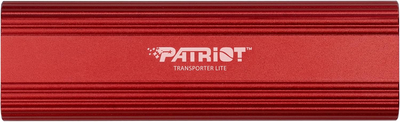SSD диск Patriot Transporter Lite 4TB USB 3.2 Type-C Red (PTPL4TBPEC)