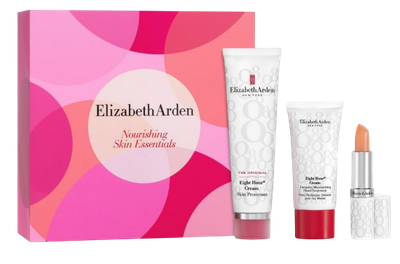 Набір косметики для догляду Elizabeth Arden Eight Hour Крем Treatment Skin 50 мл + Крем для рук зволожувальний  75 мл + Бальзам для губ захисний Spf 15 3.7 г (085805580803)