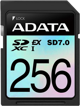 Karta pamięci ADATA Premier Extreme SDXC 256GB Class 10 UHS-I U3 V30 (ASD256GEX3L1-C)