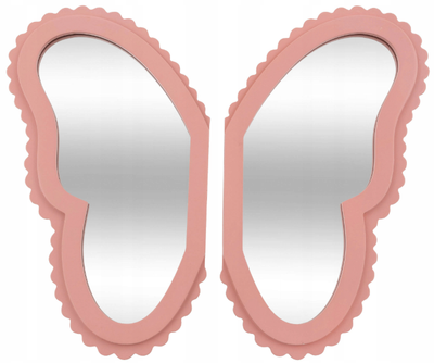 Декоративне дзеркало підвісне Atmosphera for Kids ANNA крила метелика 37 x 1.2 x 37 см Рожеве (3560232995194)