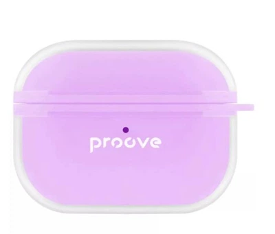 Чехол противоударный Proove Air Bump Case for AirPods Pro 3 c карабином light purple