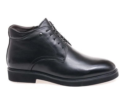 Черевики комфорт чоловічі Arees Meniwa AM80688M-13-1/BLACK LEATHER 43 Чорний