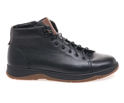 Черевики комфорт чоловічі IKOS 399-1S/BLACK LEATHER 43 Чорний