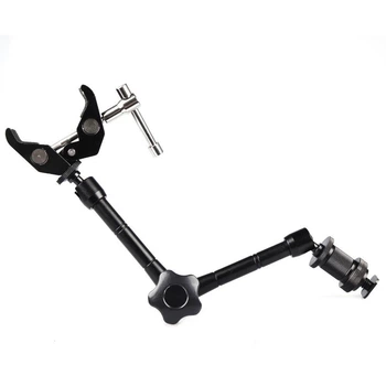 Шарнир Magic Arm 11" + Краб Струбцина Держатель 1/4 Металл штатив