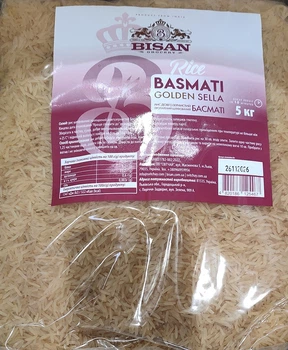 Рис Bisan Басмати Golden Sella 5 кг (4820186125467)