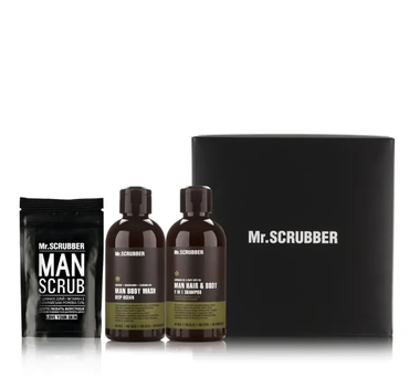 Подарочный набор New Man Basic Mr.SCRUBBER для ежедневного мужского ухода