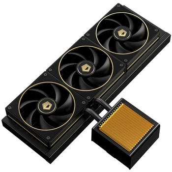 Система водяного охлаждения ID-Cooling DX360 GDL 360mm для охлаждения ПК с подшипником FDB и скоростью до 2900 об/мин (568326)