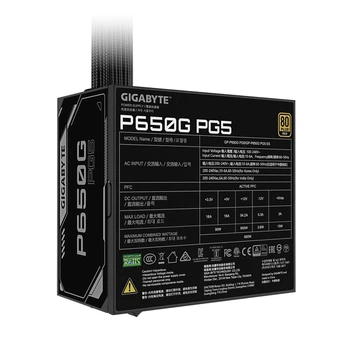 Блок питания 650W Gigabyte P650G (GP-P650G PG5)