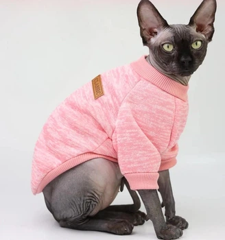 Джемпер для котів (кішок) Classic XS Рожевий