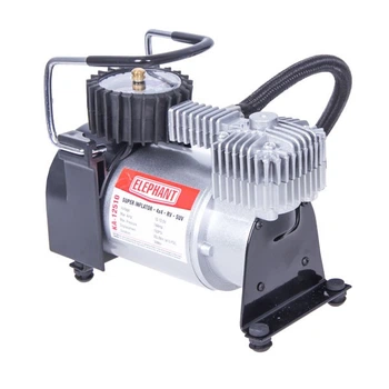 Автомобильный компрессор ELEPHANT 150psi 14Amp 37 л КА-12510 (8)