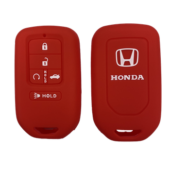 Силиконовый чехол для ключа OneCase Honda HR-V Odyssey CR-Z Pilot Civic CR-V Jazz Insight Accord Red