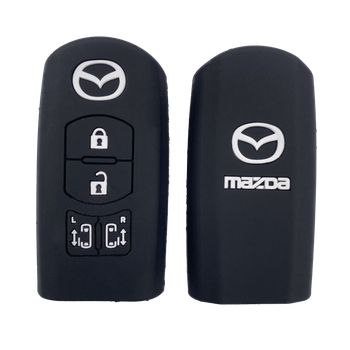 Силиконовый чехол для ключа OneCase Mazda CX-7 MX-5 CX-60 6 CX-9 CX-5 CX-30 3 Black