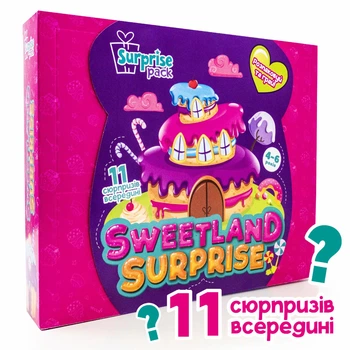 Набор для детского творчества Vladi toys с сюрпризами "Королевство сладостей" VT8080-04