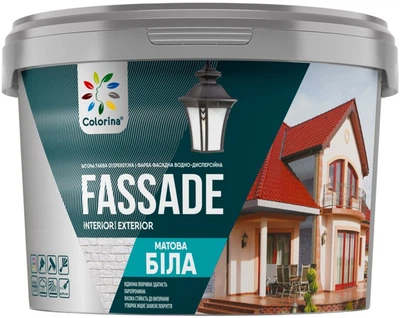 Краска фасадная водно-дисперсионная Colorina Fassade 3.5 кг (4823093906884)
