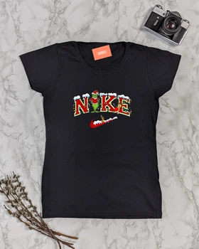 Футболка жіноча "Nike (Грінч)" M