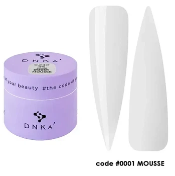 DNKa' Builder Gel Mousse #0001 гель для нарощення укріплення