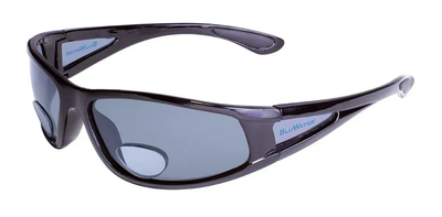 Окуляри біфокальні поляризаційні BluWater Bifocal-3 (+2.5), сірі