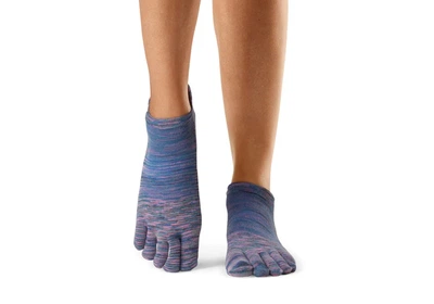 Носки для йоги ToeSox Full Toe Low Rise Grip Boost Tec M (39-42.5)
