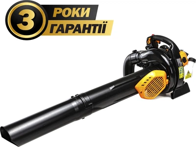 Бензовоздувдувка-пылесос GTM GBV526R, 0.88 кВт/1.2 л.с., 810 м3/ч