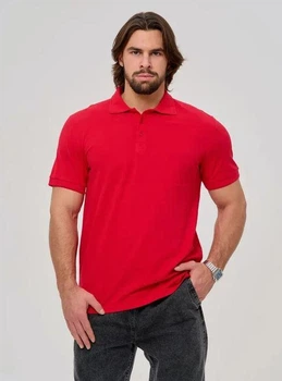 Поло мужское красное Мальта 25/М599/1-43 3XL красный