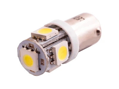 Світлодіодна автолампа BA9S T4W 12В SMD5050-5led білий