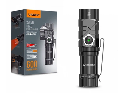 Портативный светодиодный фонарик Videx VLF-A244RH 600Lm 5000K