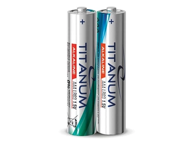 Батарейка щелочная Titanum LR03 / AAA shrink 2 шт