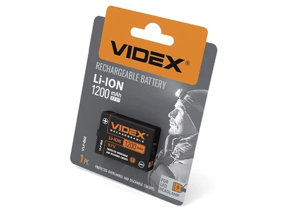 Аккумулятор Videx Li-lon VLF-B12 с защитой 1200mAh blister 1 шт