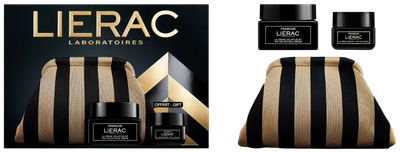 Набір Lierac Premium Crema Voluptuosa Antiedad Absoluto Крем 50 мл + Крем для контуру очей 20 мл + Косметичка (3701436934804)
