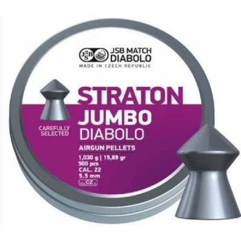 Пульки JSB Diablo Jumbo Straton 500шт. (546238-500) (204413)