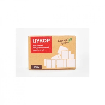 Цукор Саркара продукт пресований 500 г (коробка) (15002) (323686)