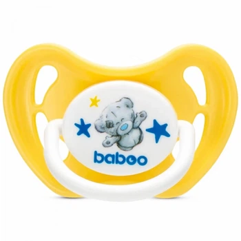 Пустышка Baboo Me To You 6+ мес.желтая (90415) (272600)