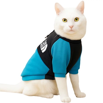 Толстовка для котов (кошек) Pet Face 2XL Синий