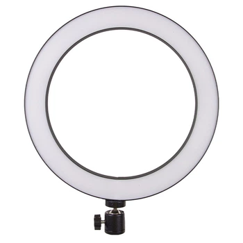 Кільцева світлодіодна LED лампа Flat Ring 8' Black