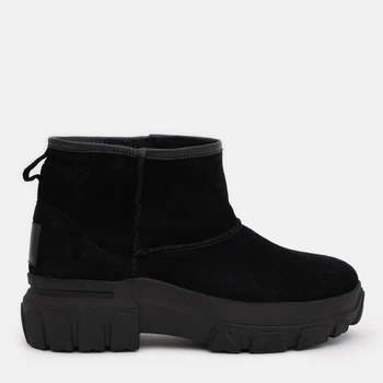 Женские зимние ботинки замшевые низкие Prime Shoes 172 Black Velour 26-172-50121 39 25.5 Черные (PS_2000000150802)