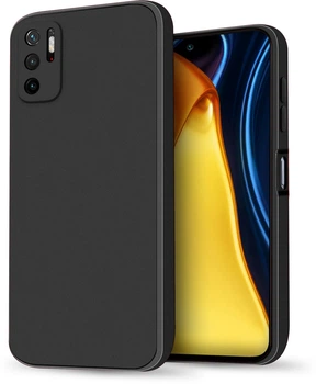 Силіконовий чохол HardCorner Xiaomi Poco M3 Pro 5G (з мікрофіброю) Black (34854-2B)
