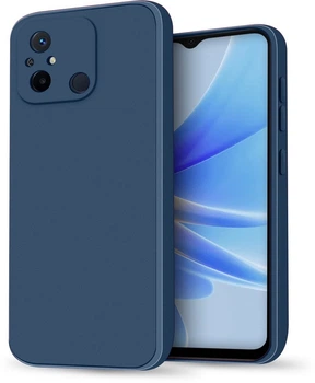 Силіконовий чохол HardCorner Xiaomi Redmi 12C (з мікрофіброю) Blue (35416-28)
