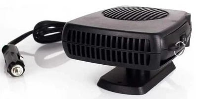 Автомобільний обігрівач в салон авто Auto Fan Heater 150-200 W SJ-006 вентилятор в прикурювач пічка Чорний