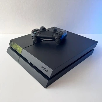 Ігрова Консоль Sony PlayStation 4 FAT 1 ТБ Black Б/В | Обслугована + 1 Диск | + Гарантія 3 місяців